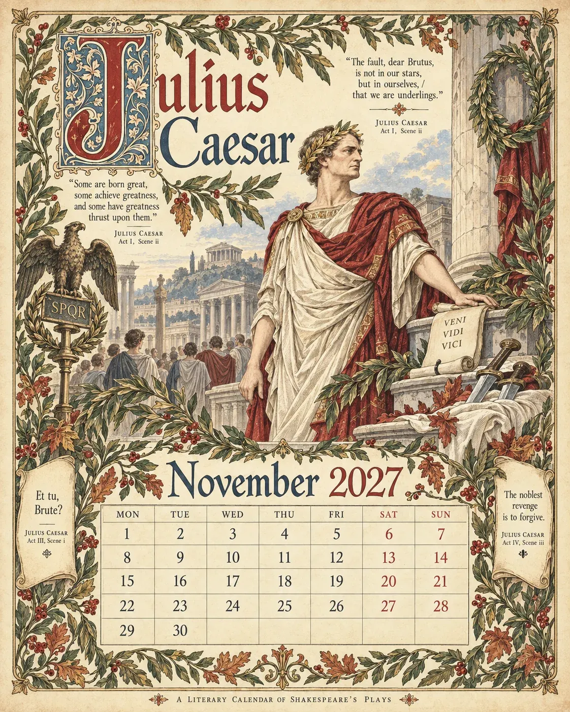 November - Julij Cezar November - Julij Cezar