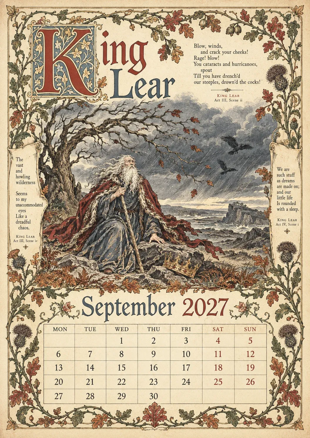 September - Kralj Lear September - Kralj Lear